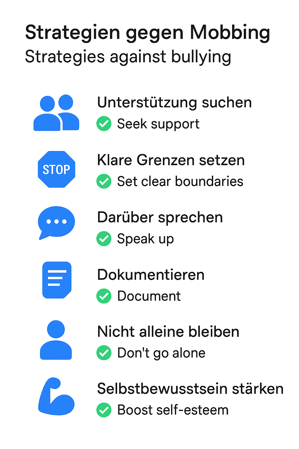 Anti-Mobbing-Infografik Maßnahmen gegen Mobbing – So wehrt man sich mobbing-in-schulen.de
